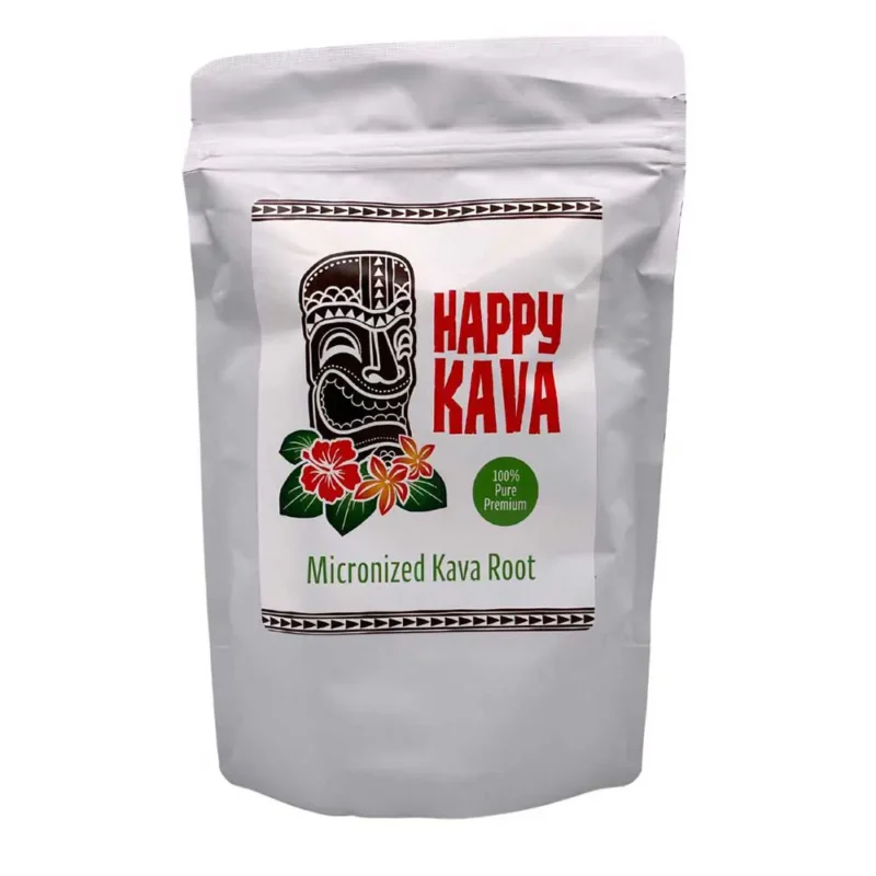 Micronized kava powder in a 119204 container