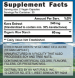 60 capsules containing 30 kavalactones