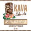 Square Ashwagandha and kava blend packaging