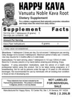 Second angle of HKB 1kg Vanuatu kava bag