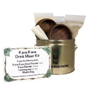 KKF drink mixer kit for preparing kava beverages
