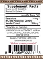 Valerian tincture bottle from HKB brand