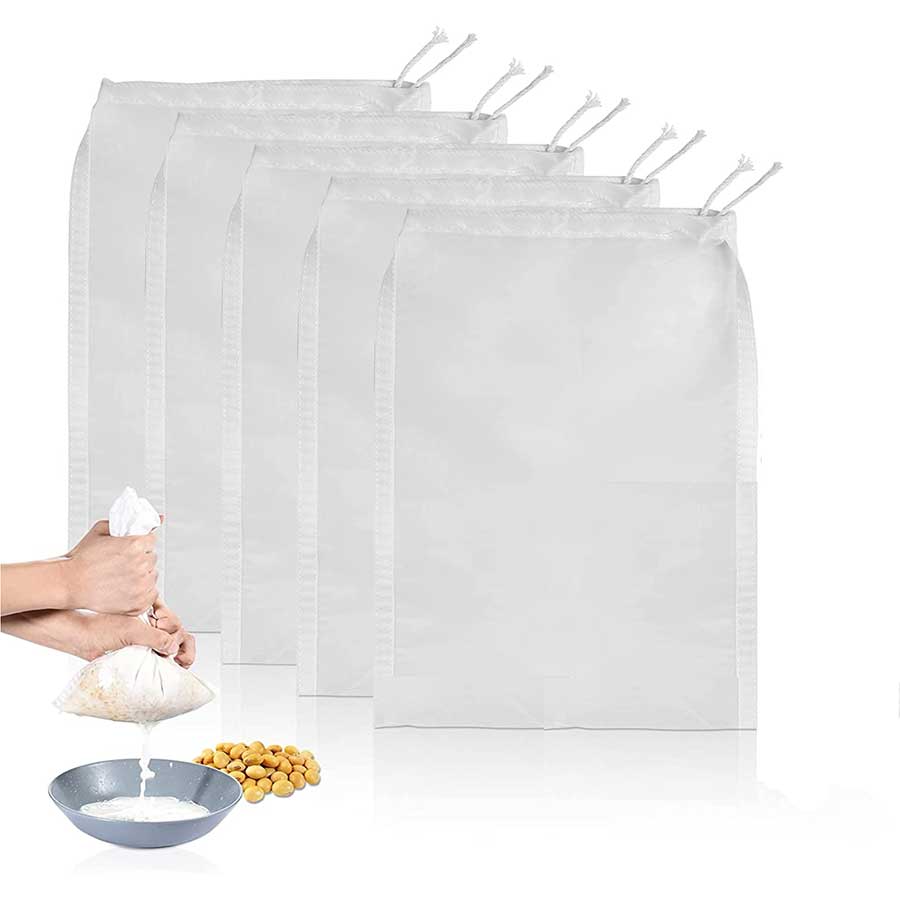 Nylon bag for kava straining