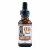 Ginger root tincture bottle with kava blends label