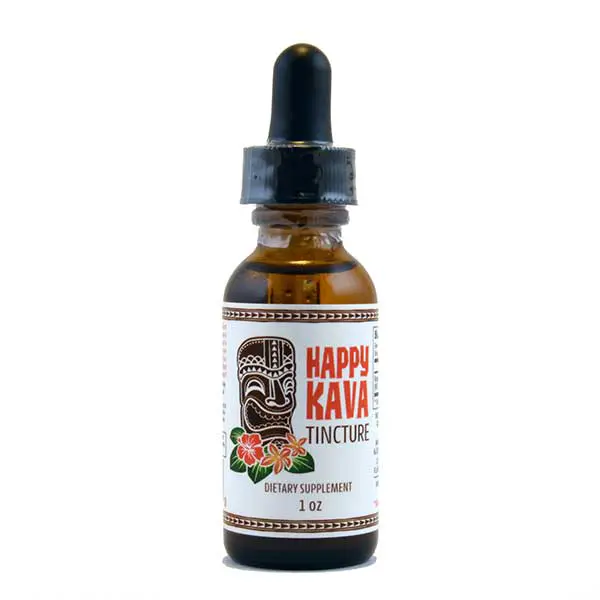 HKB kava tincture with herbal ingredients