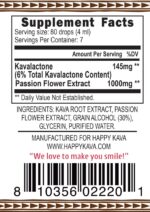 Passion flower tincture from kava brand